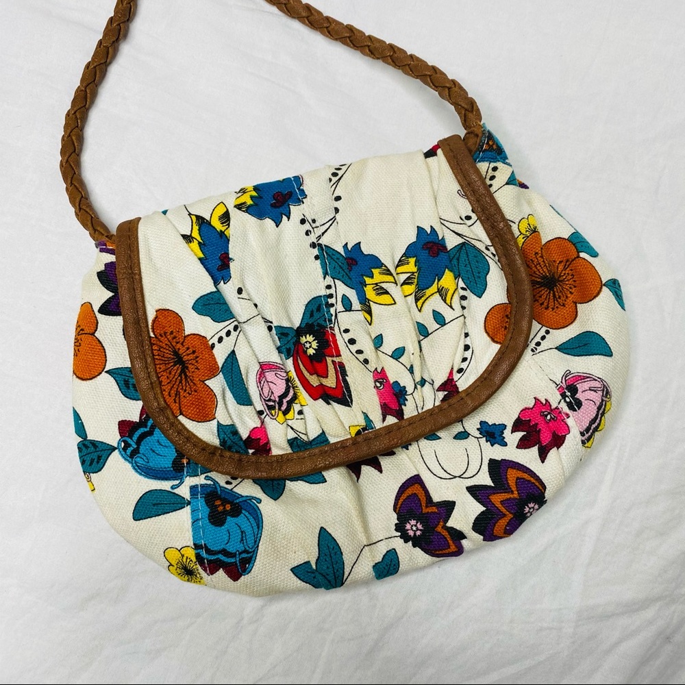 Blanco crossbody small tan floral bag ladies. - Picture 11 of 11